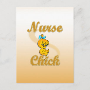 Nurse Chick Briefkaart