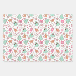 Nurse Christmas Inpakpapier Vel