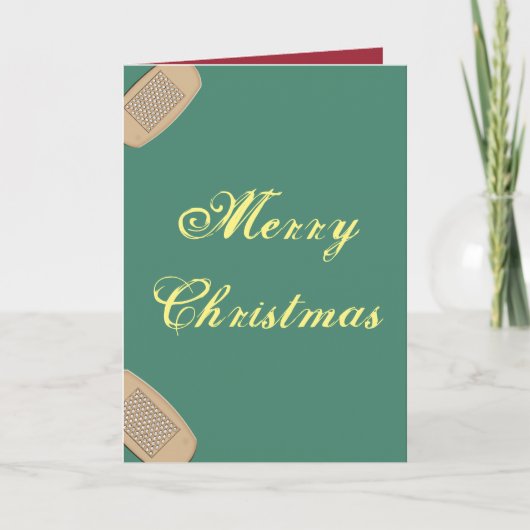 Nurse Christmas-Kaart Feestdagen Kaart (Voorkant)