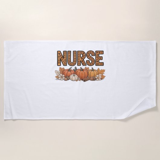 NURSE Classic T-Shirt Strandlaken (Voorkant)