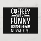 Nurse Coffee Gift Briefkaart (Voorkant)