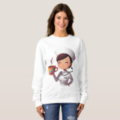 Nurse Coffee Sweatshirt (Voorkant volledig)