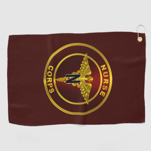 Nurse Corps Golfhanddoek (Horizontaal)