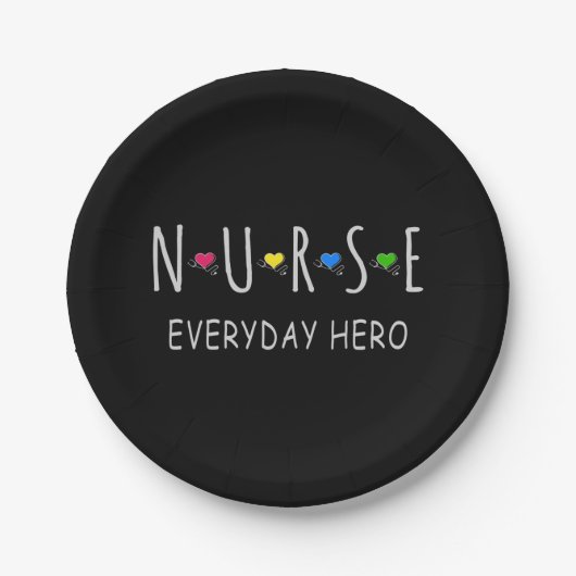 Nurse Day Hero Papieren Bordje (Voorkant)