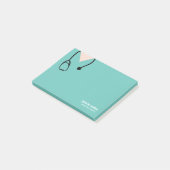 Nurse Doctor Hospital Scrubs Post-it® Notes (Schuin)