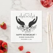 Nurse Doctor Retirement Party servetten (Insitu)