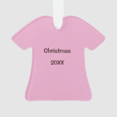 Nurse Doctor Scrubs Uniforme Christmas Pink 3 (dos)