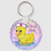 Nurse Ducky sleutelhanger (Voorkant)