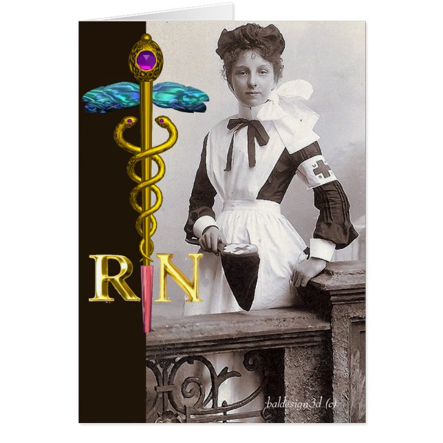  NURSE en Gold Caduceus NR (Voorkant)
