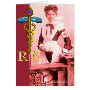 NURSE en Gold Caduceus NR