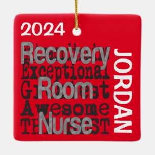 Nurse Extraordinaire CUSTOM Recovery Room Keramisch Ornament