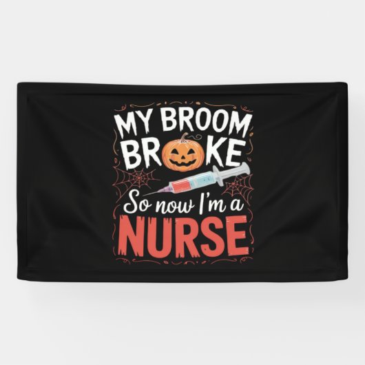 Nurse Funny Halloween Nursing Essential T-shirt_1 Spandoek (Horizontaal)