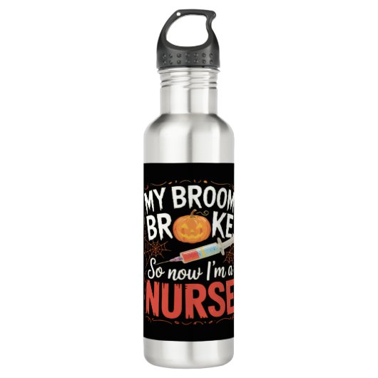Nurse Funny Halloween Nursing Essential T-Shirt Waterfles (Voorkant)