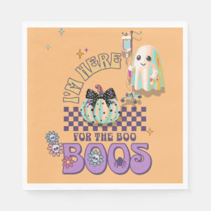 Nurse Ghost Funny Quote Coquette standaard lunch Servet