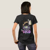 Nurse Ghost Grappige Quote Leuke Pompoen Coquette T-shirt (Achterkant volledig)