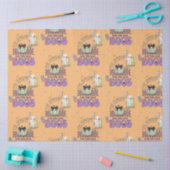 Nurse Ghost Grappige Quote Pumpkin Coquette Tissuepapier (Craft)