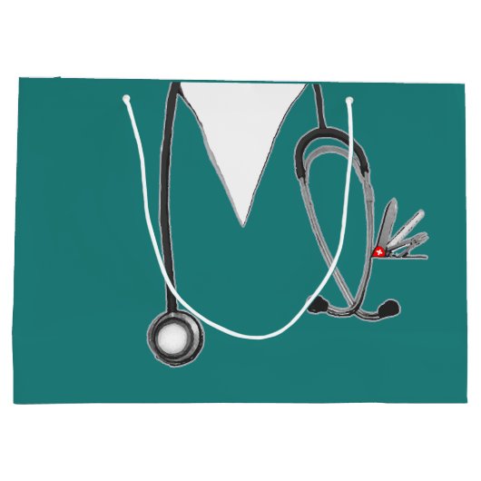 Nurse Gift Bag Groot Cadeauzakje (Achterkant)