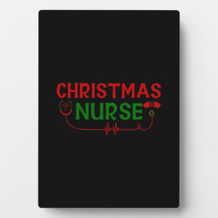 Nurse Gift Christmas Nurse Fotoplaat