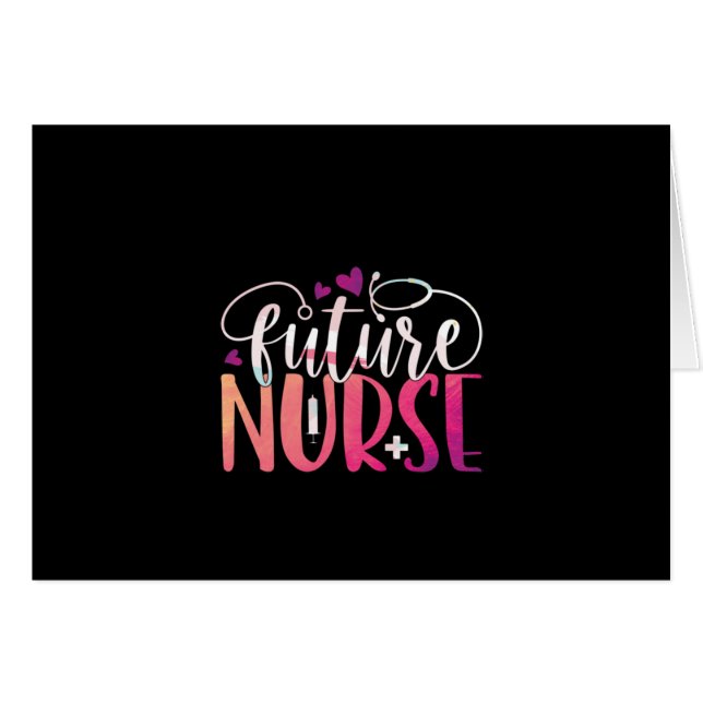 Nurse Gift Future Nurse (Voorkant Horizontaal)