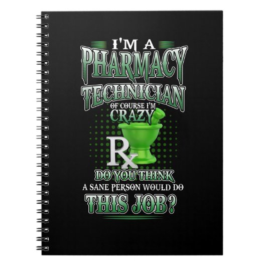 Nurse Gift I'm A Pharmacy Technician Notitieboek (Voorkant)