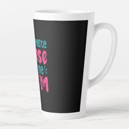Nurse Gift | My Favorite Nurse Care Me Mom Latte Mok (Rechts)