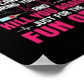 Nurse Gift | Never Disrespect A Nurse Poster (Hoek)