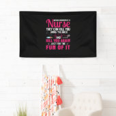 Nurse Gift Never Disrespect A Nurse Spandoek (Insitu)