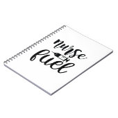 Nurse Gift Nurse Fuel Notitieboek (Linkerzijde)