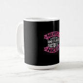 Nurse Gift | Nurse Kind Of Like A Doctor Koffiemok (Voorkant links)