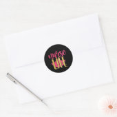 Nurse Gift Nurse Life Ronde Sticker (Envelop)