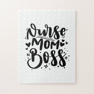 Nurse Gift Nurse Mom Bosnië Legpuzzel