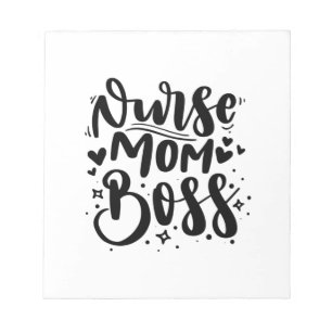 Nurse Gift Nurse Mom Bosnië Notitieblok