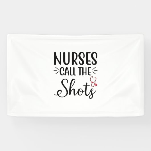 Nurse Gift Nurses Call Spandoek (Horizontaal)
