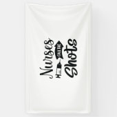 Nurse Gift Nurses Call Spandoek (Verticaal)