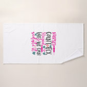 Nurse Gift Nurses Can't Fix Stupid (Serviette de bain)