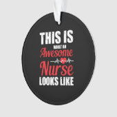 Nurse Gift | This Is What An Awesome Nurse (devant)