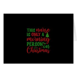 Nurse Gift This Nurse Is Only A Morning