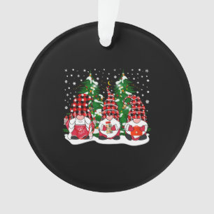 Nurse Gnomes Santa Kerstmis Light Nursing Gnomies Ornament