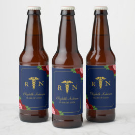 Nurse Graduation Bier Etiket