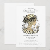 Nurse Graduation Party Kaart (Voorkant / Achterkant)