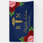 Nurse Graduation Spandoek (Verticaal)