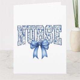 Nurse Greeting Card Kaart