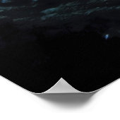 Nurse haai en de Blauwe Oceaan Poster (Hoek)