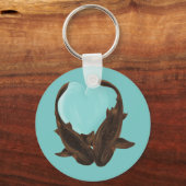 Nurse haaien snijden sleutelhanger (Voorkant)