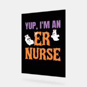 Nurse Halloween C Acryl Bord (Hoek)