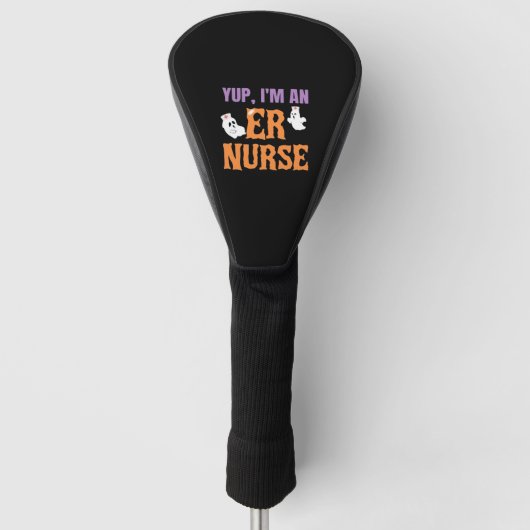 Nurse Halloween C Golfheadcover (Voorkant)
