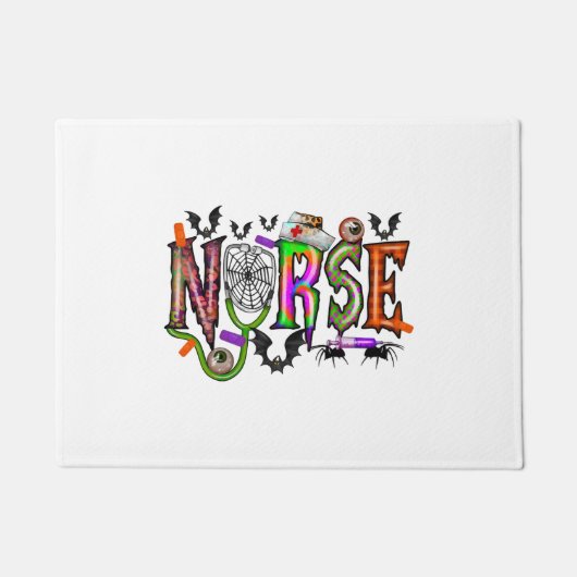 Nurse Halloween Deurmat (Voorkant)
