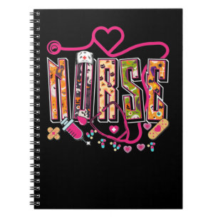 Nurse Halloween Stethoscope Medical Worker Notitieboek