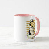 Nurse Hero Mug – Personalized Nurse Gift (Devant droit)