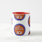 Nurse Humor Print Novelty: I C U mug (Centre)